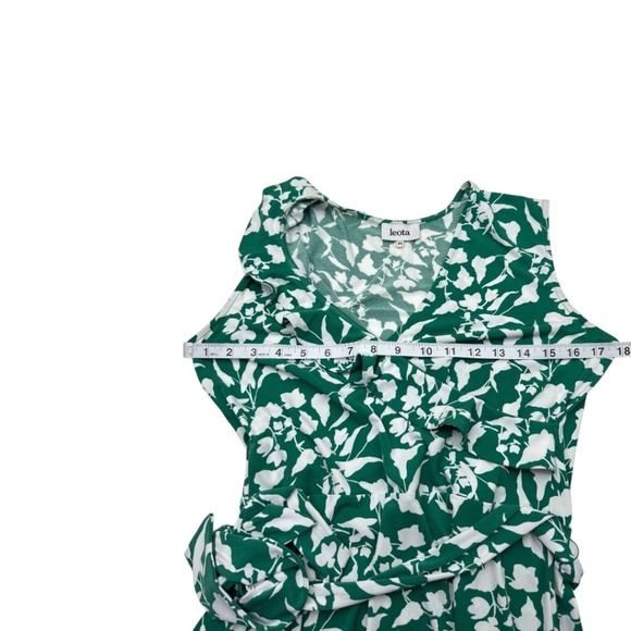 Leota Aneeka Knit Faux Wrap Dress - Picture 12 of 13